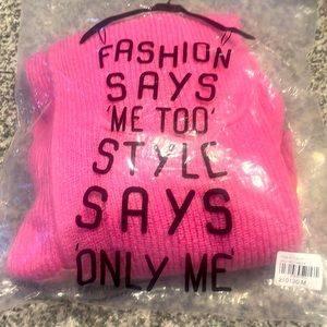 Women’s PINK long medium sweater